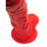 Stretch Real Gode en silicone Stretch N°4 - 23 x 5.2cm Rouge